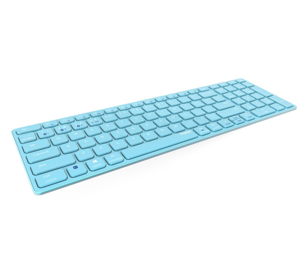 RAPOO Klawiatura bezprzewodowa E9700M Multimode niebieska 220283 - 1197869 - zdjęcie 2